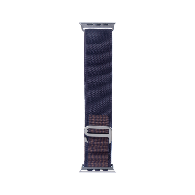 Para Apple Reloj 42mm, 44mm, 45mm, 49mm Correa de Nylon Alpine Loop Caja Minorista Indigo