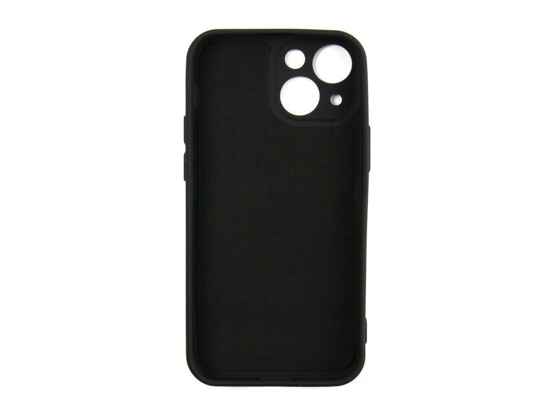 Rixus Para Funda TPU blanda para iPhone 13 Mini Negro