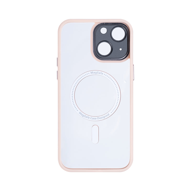 Rixus Classic 04 Case With MagSafe For iPhone 14 Pink