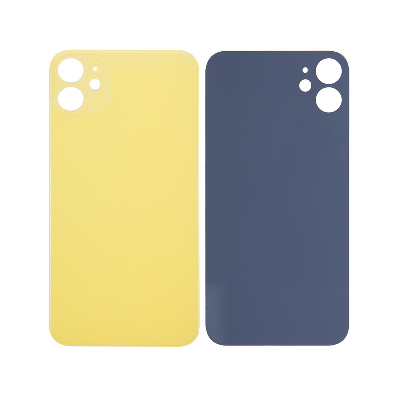 For iPhone 11 Extra Glass Amarillo (Marco de la cámara ampliado)