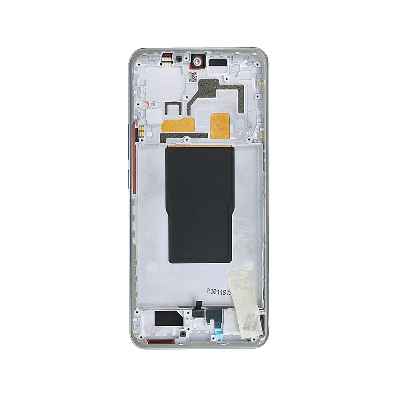 Xiaomi 12T 5G (22071212AG), 12T Pro 5G (22081212UG) Display And Digitizer With Frame Silver OEM