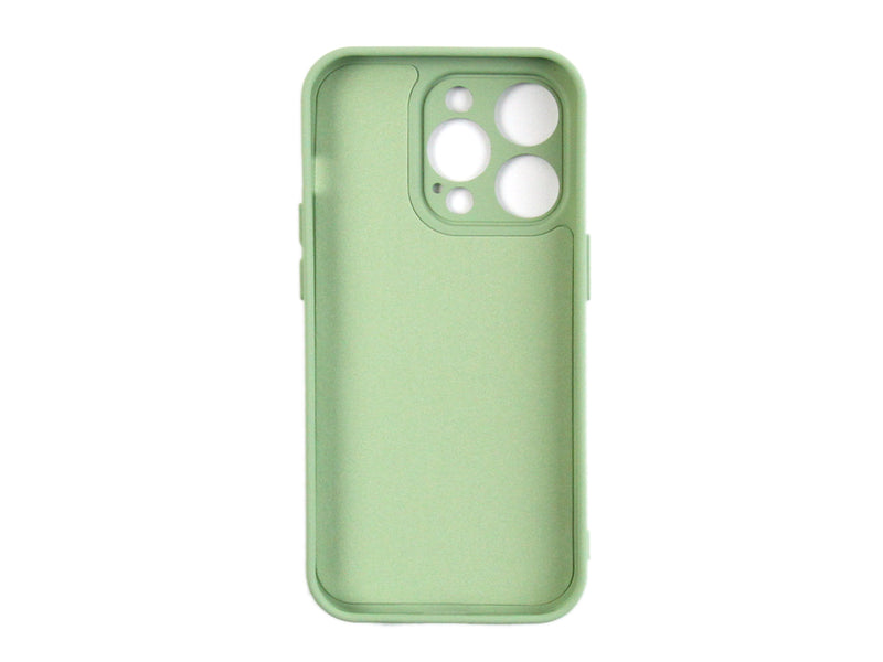 Rixus For iPhone 14 Pro Soft TPU Phone Case Matcha