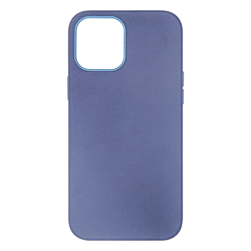 Rixus Classic 02 Case With MagSafe Pour iPhone 12 Pro Max Bleu