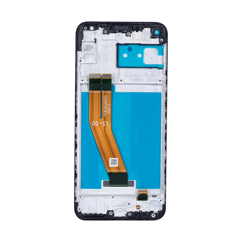 Samsung Galaxy M11 M115F Display And Digitizer With Frame Black Soft-OLED