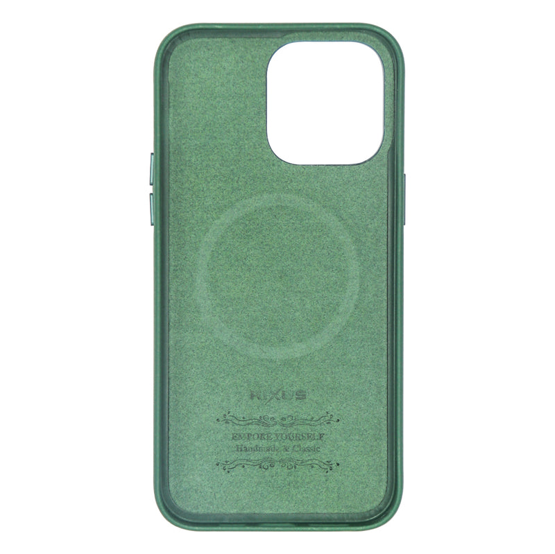 Rixus Classic 02 Funda Con MagSafe Para iPhone 14 Verde