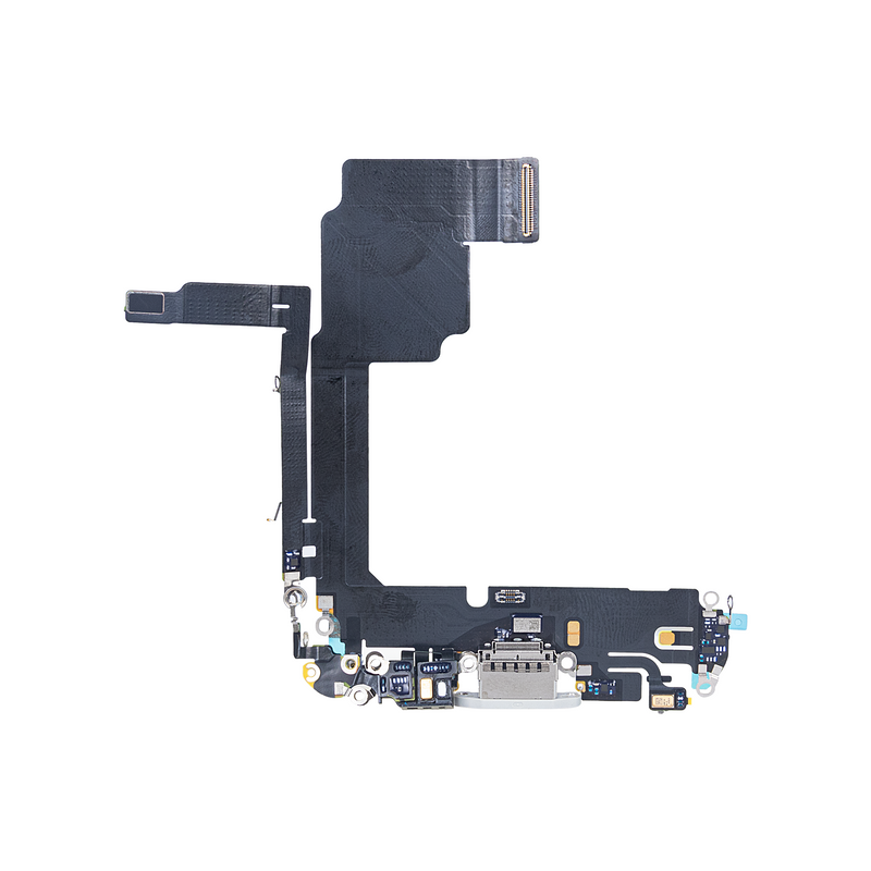 Pour iPhone 15 Pro System Charging Board Blanc Titane