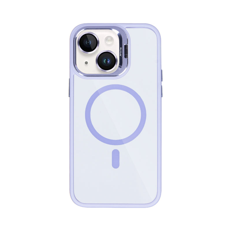 Rixus Classic 03 Case With MagSafe For iPhone 13 Light Purple