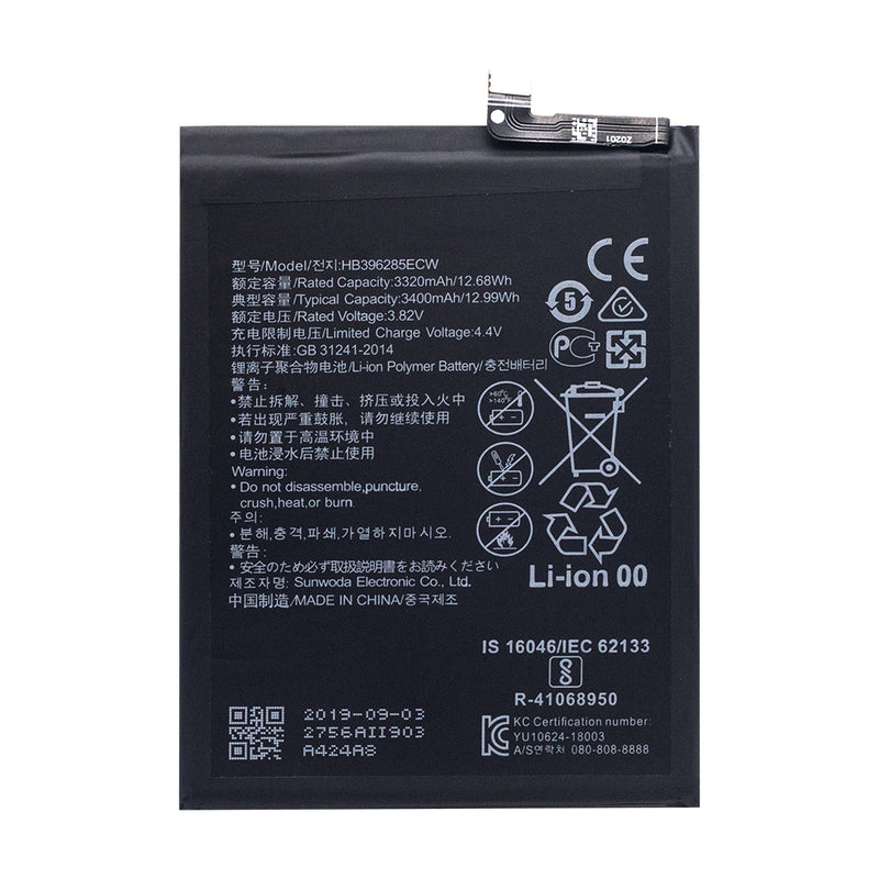 Batterie Huawei P20, Honor 10 HB396285ECW (OEM)