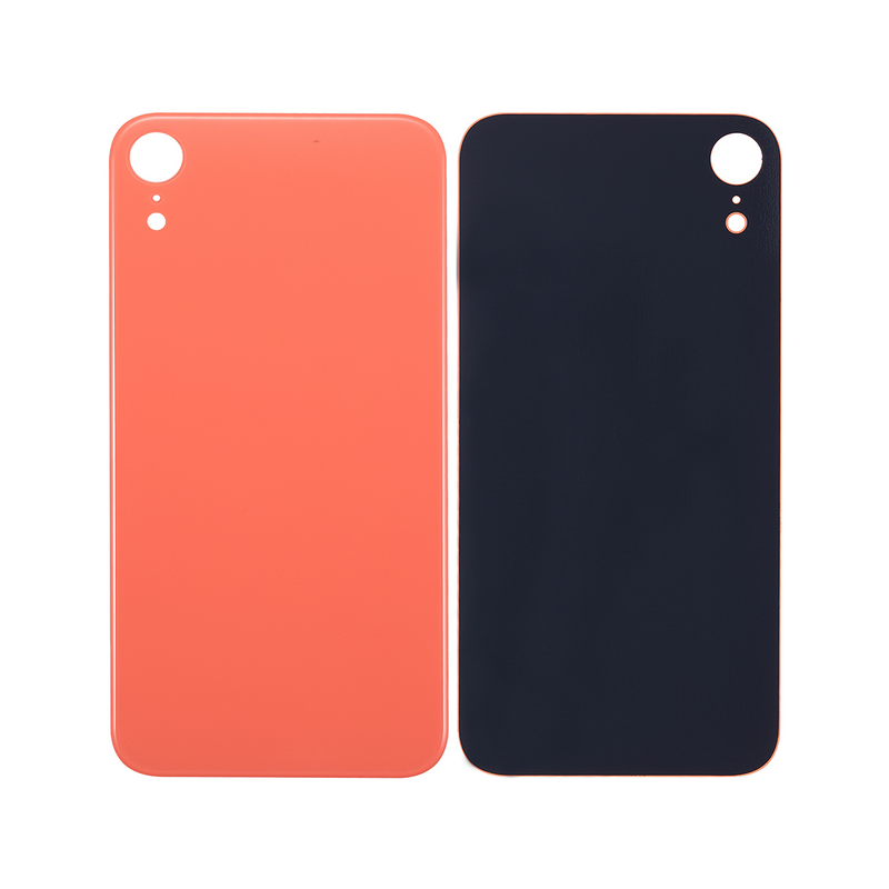 For iPhone Xr Extra Glass Orange (Enlarged camera frame)