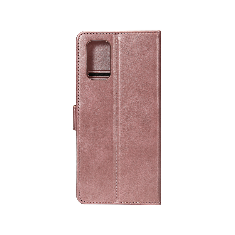 Rixus Bookcase For Samsung Galaxy A52 5G A526B Pink