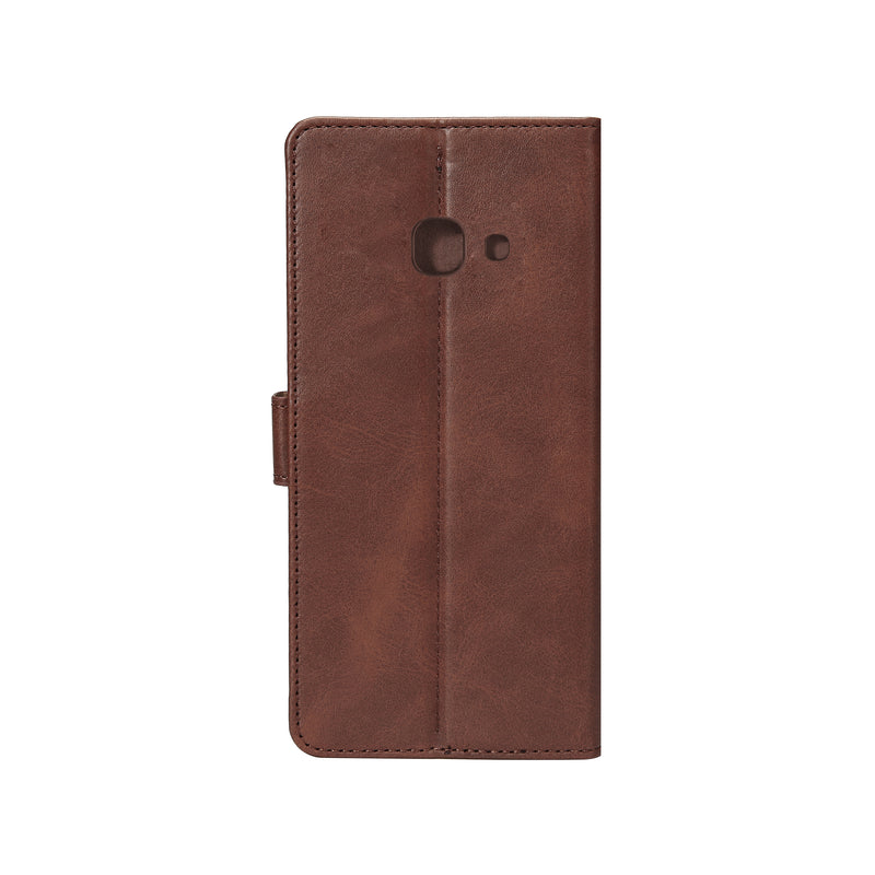 Rixus Bookcase For Samsung Galaxy A5 A520F Brown