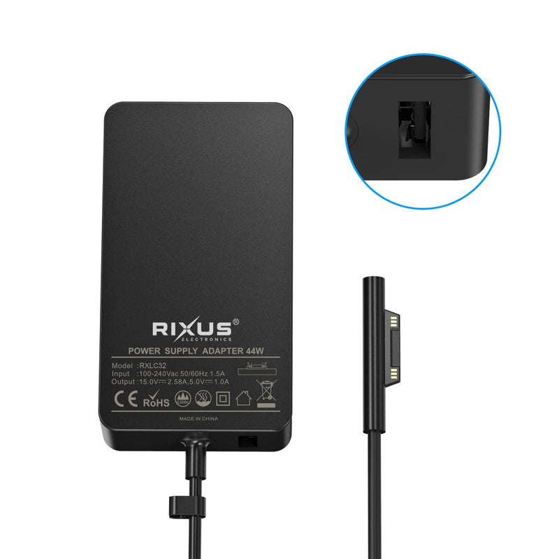 Rixus RXLC32 Chargeur Microsoft Surface 44W