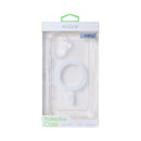 Rixus For iPhone 16 Plus Anti-Burst Case With MagSafe Transparent