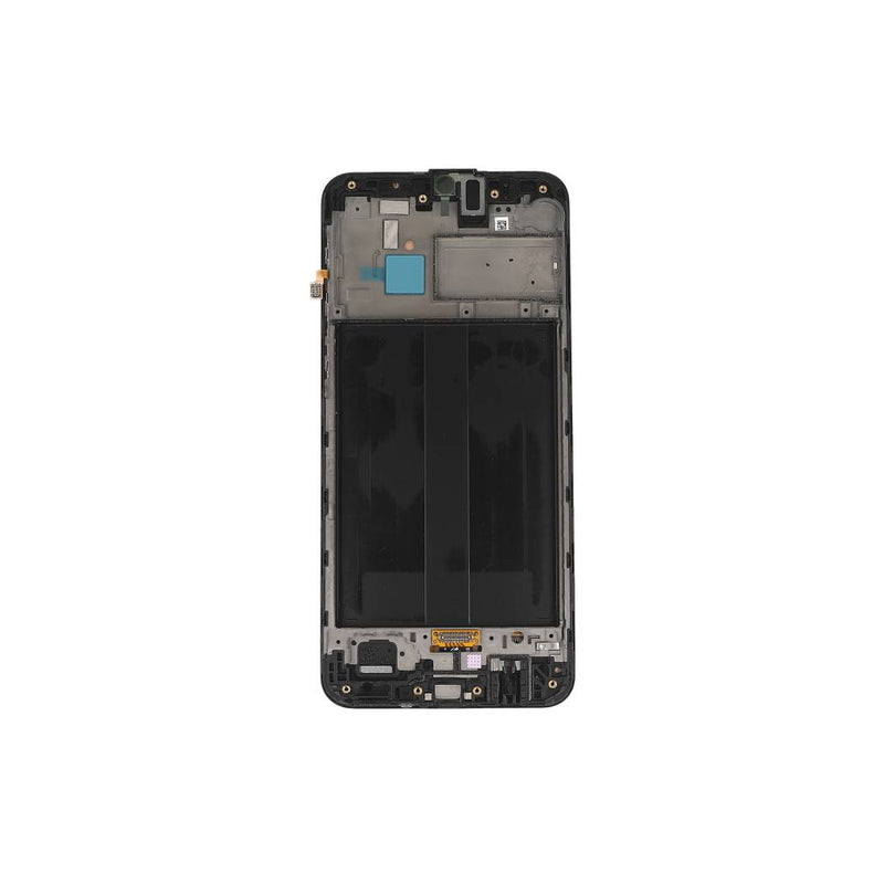 Samsung Galaxy M30 M305F Display And Digitizer With Frame Black Service Pack