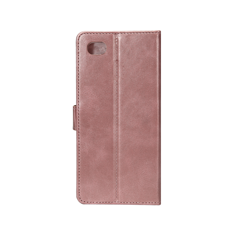 Rixus Bookcase For iPhone 7, 8 Pink