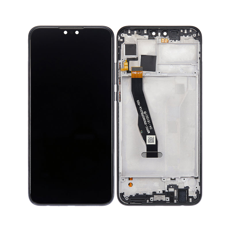 Huawei Y9 2019 (JKM-LX3) Display And Digitizer With Frame Midnight Black OEM