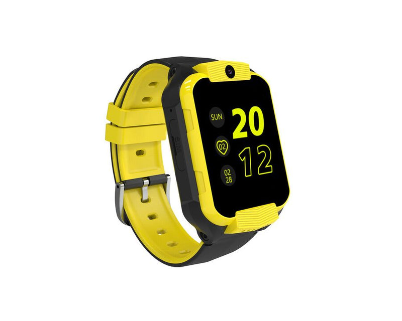 Canyon Reloj inteligente para niños KW-41 Cindy 1.69" Cámara Sin GPS Amarillo Negro