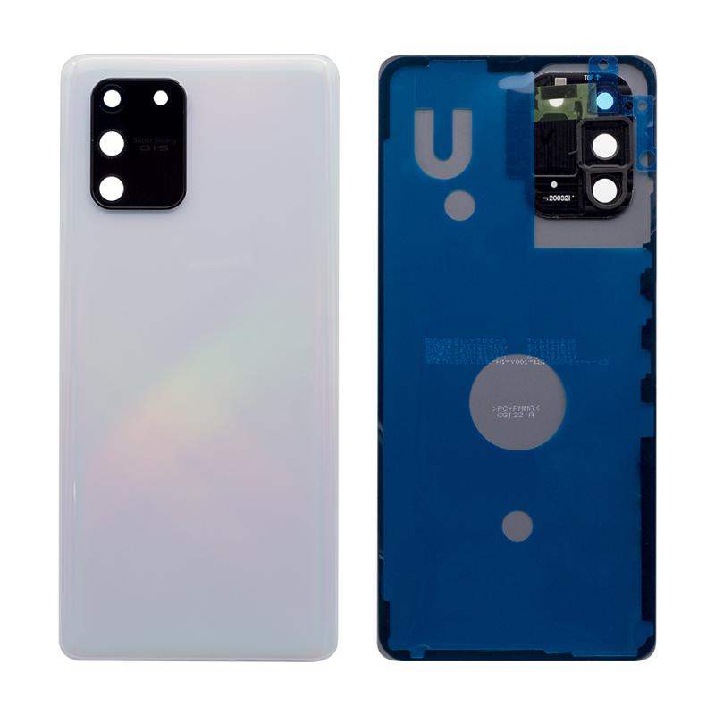 Samsung Galaxy S10 Lite G770F Tapa Trasera Blanco Prisma Con Lente (OEM)