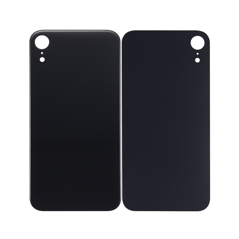 For iPhone Xr Extra Glass Black (Marco de la cámara ampliado)