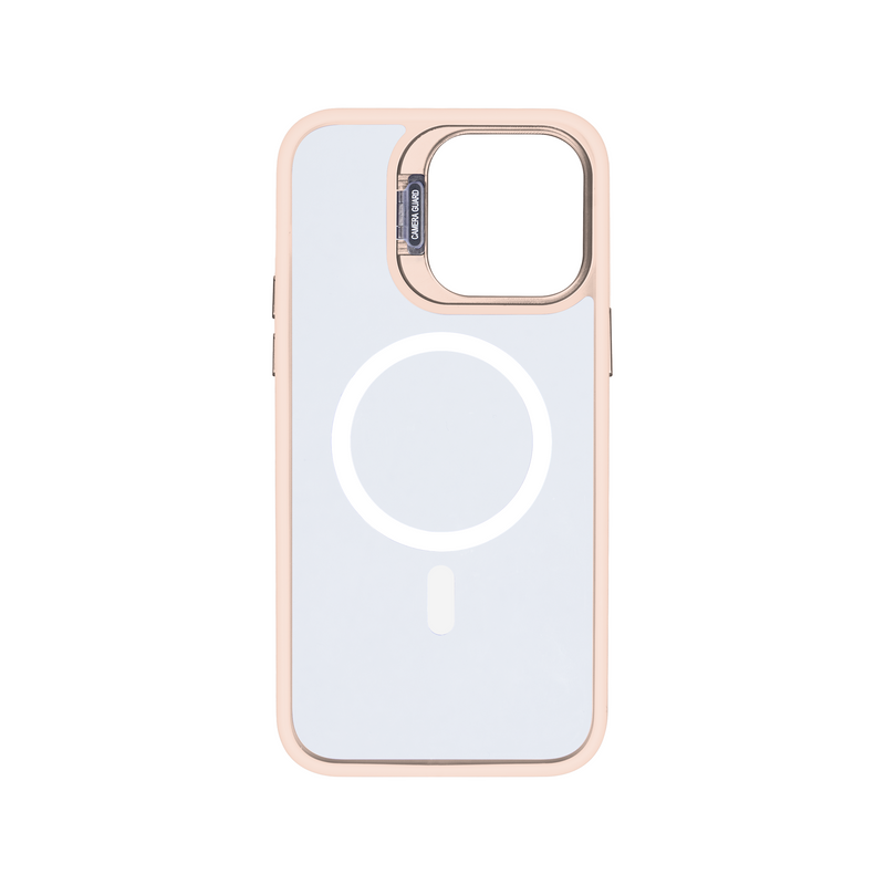 Rixus Classic 03 Case With MagSafe For iPhone 15 Plus Light Pink