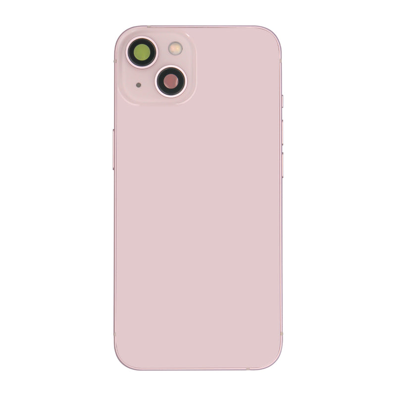 For iPhone 13 Complete Housing incl. All Small Parts Without Battery & Back Camera Pink