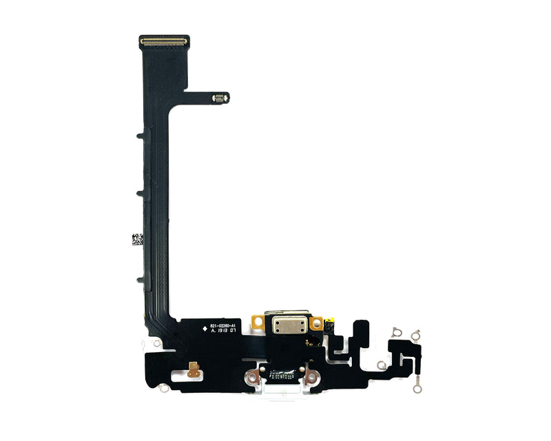 For Conector del sistema del iPhone 11 Pro Max Flex Plata Mate