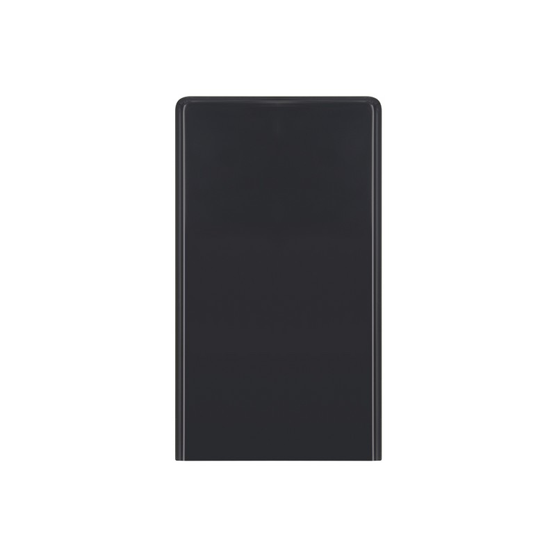 Google Pixel 6a GX7AS, GB62Z, G1AZG Coque arrière (sans cadre) Noir anthracite