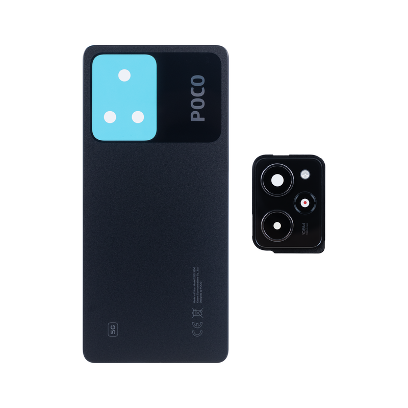 Xiaomi Poco X5 Pro 5G (22101320G) Back Cover With Lens Astral Black OEM