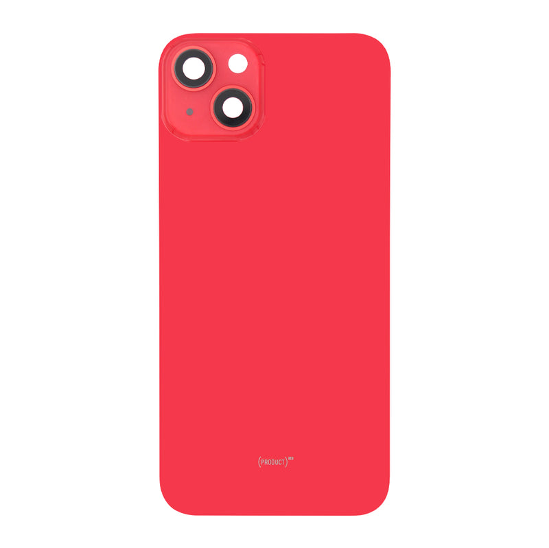 Pour iPhone 14 Extra Glass Red (cadre de caméra élargi)