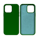Rixus For iPhone 15 Pro Max Soft TPU Phone Case Dark Green