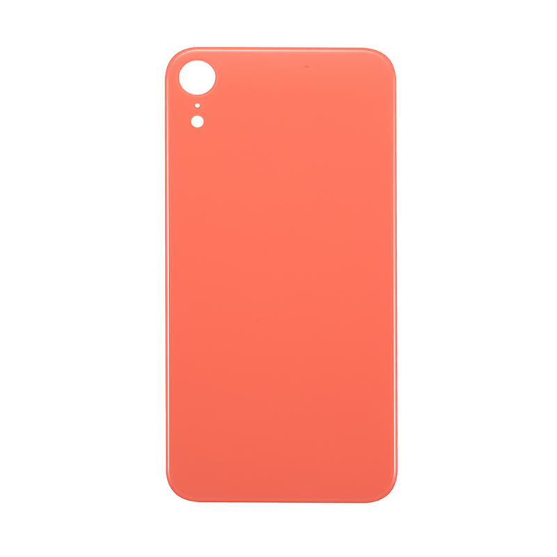 For iPhone Xr Extra Glass Orange (Enlarged camera frame)