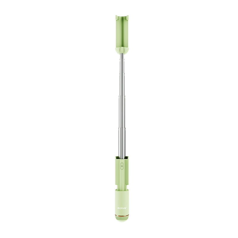 Rixus RXSF30G Mini Integrated Selfie Stick Bluetooth Green