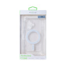 Rixus For iPhone 16 Anti-Burst Case With MagSafe Transparent