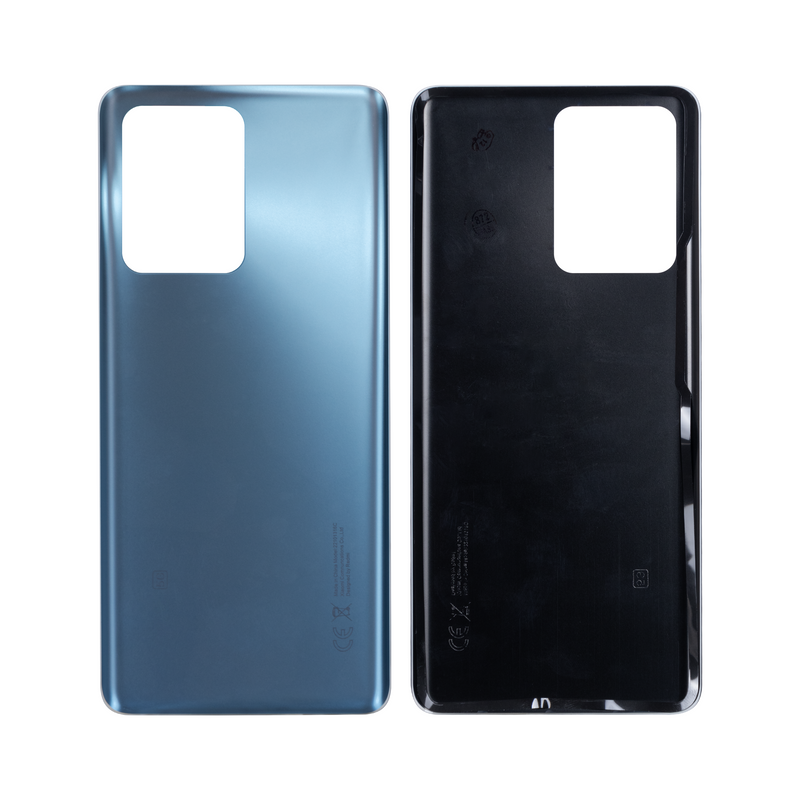 Xiaomi Redmi Note 12 Pro Plus 5G (22101316UG) Coque arrière bleue sans lentille OEM