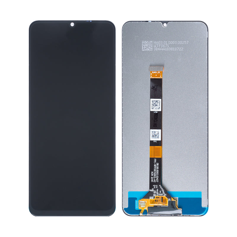 Realme Note 50 (RMX3834) Display And Digitizer Without Frame Black OEM