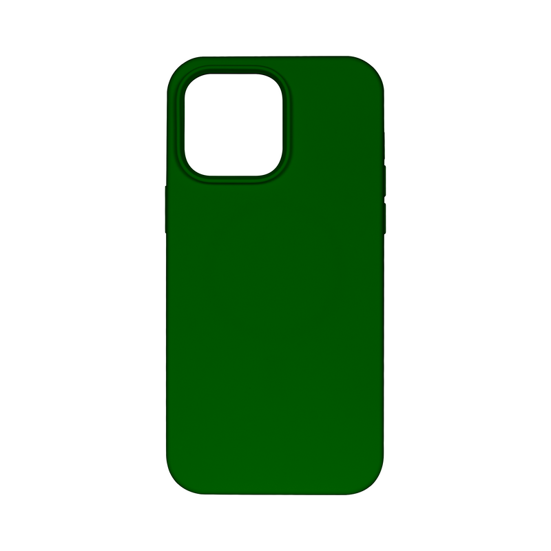 Rixus pour iPhone 13 Pro Max Coque en TPU souple avec MagSafe Vert foncé