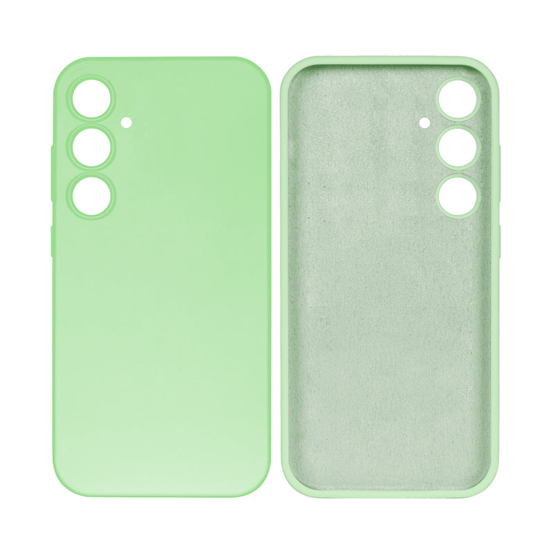 Rixus For Samsung Galaxy A35 5G A356B Soft TPU Phone Case Matcha