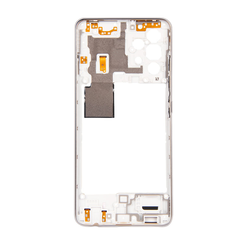 Samsung Galaxy A32 A325F Cadre central Blanc brillant