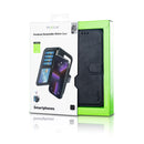 Rixus For iPhone 16 Plus Duo Magnetic Detachable Wallet Black