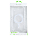 Rixus Anti-Burst Case With MagSafe For iPhone 16e Transparent