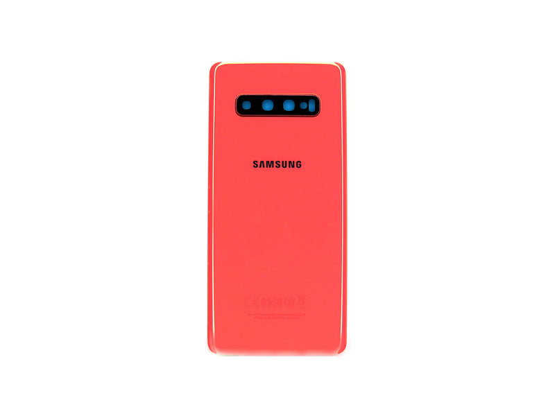 Samsung Galaxy S10 Plus G975F Tapa Trasera Rosa Flamingo Con Lente (OEM)