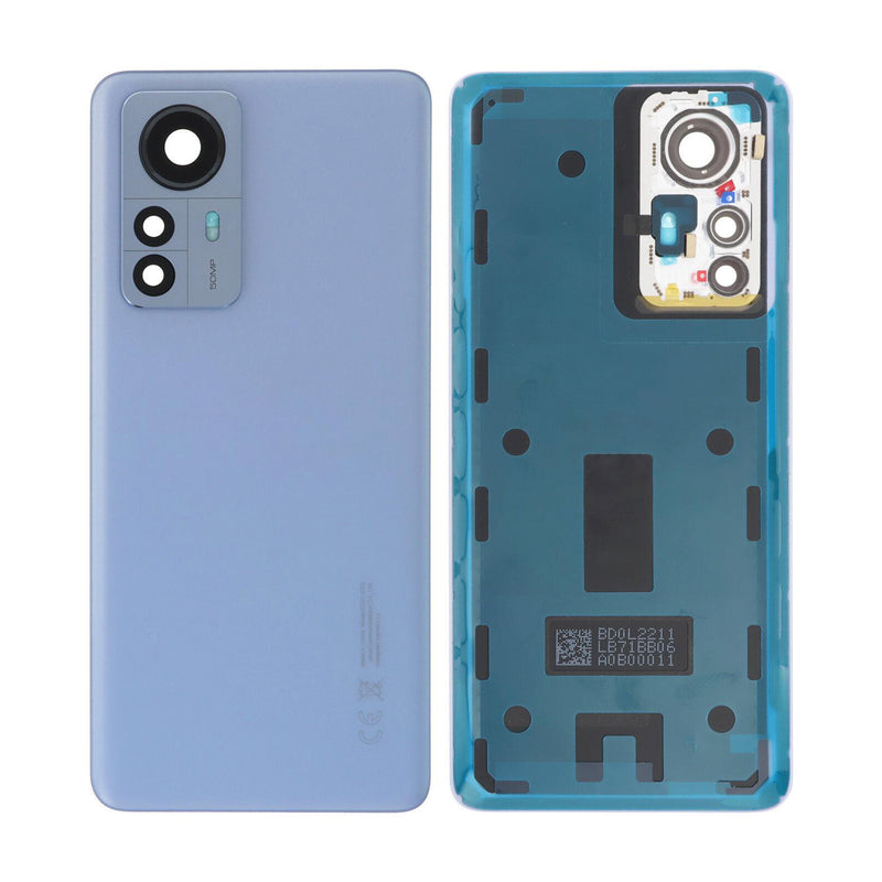 Xiaomi 12 Pro (2201122G) Back Cover Blue With Lens OEM