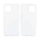 Rixus For iPhone 15 Anti-Burst Case Transparent