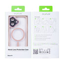 Rixus Classic 04 Case With MagSafe For iPhone 16 Pink