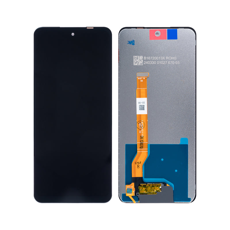 Realme 11 5G (RMX3780) Display And Digitizer Without Frame Black OEM