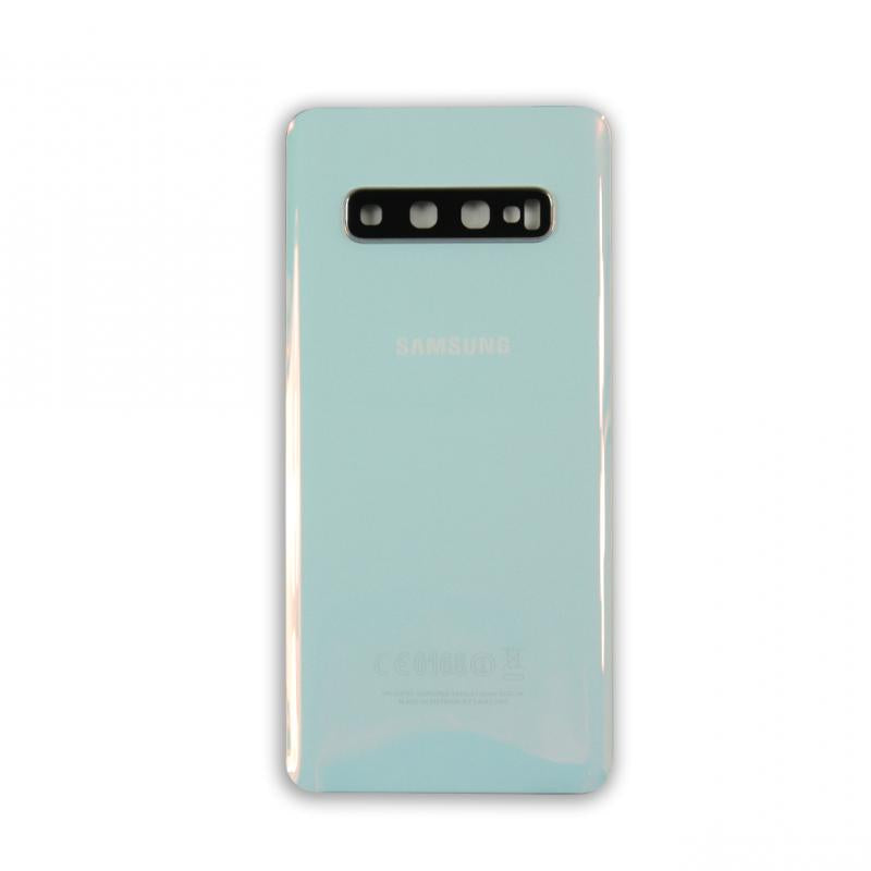 Samsung Galaxy S10 G973F Tapa Trasera Blanco Prisma Con Lente (OEM)