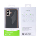 Rixus Mag Carbon With MagSafe For iPhone 16 Plus Brown