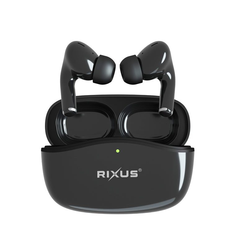 Rixus RXBT809B Crystal Clear Noise Cancelling Wireless Headset Black