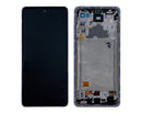 Samsung Galaxy A72 A725F Display And Digitizer With Frame Awesome Violet Service Pack