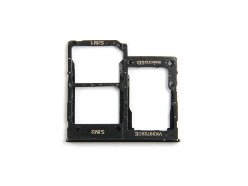 Samsung Galaxy A40 A405F Support pour carte Sim et SD Noir